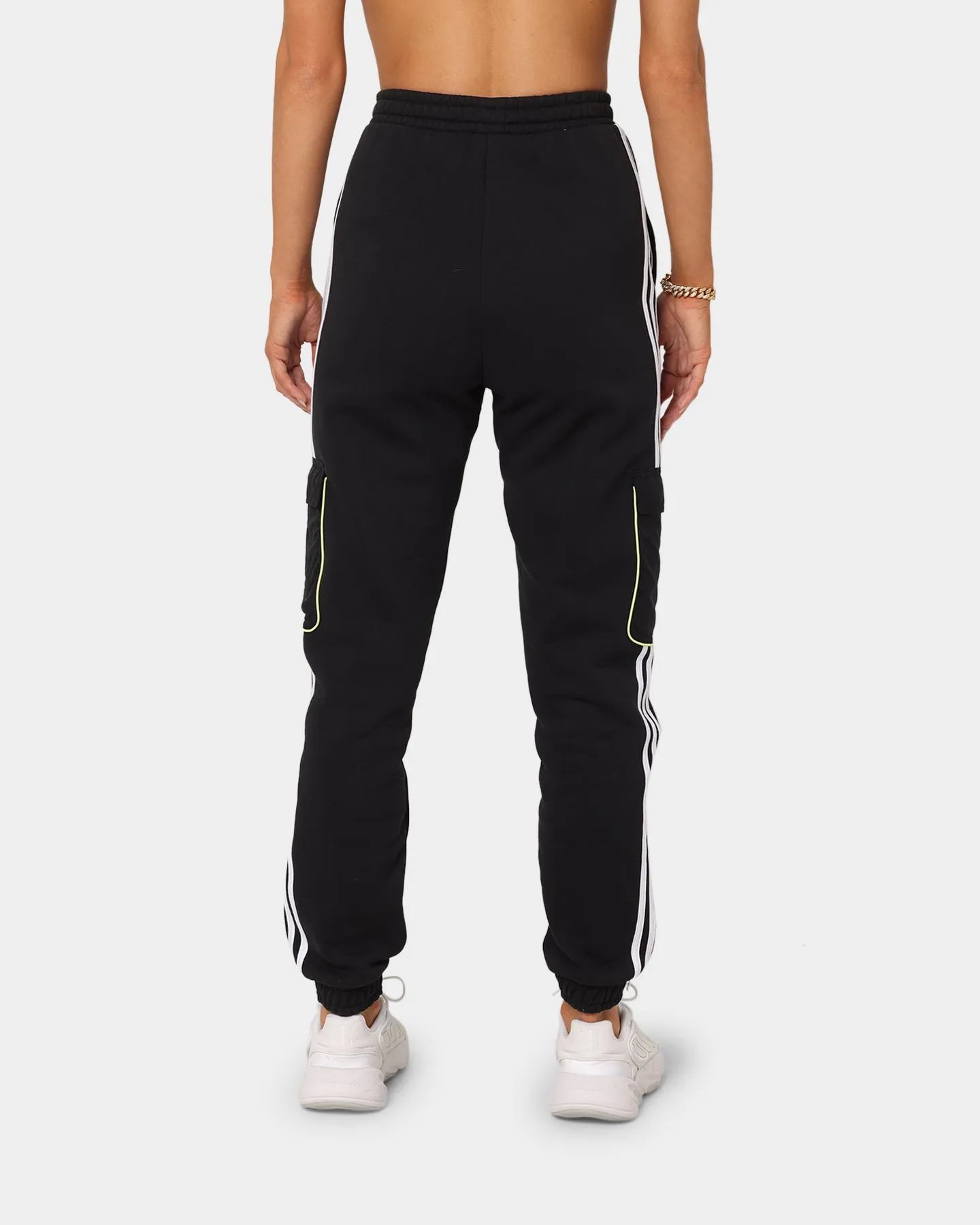 Adidas Women's Piping Cargo Pants Black