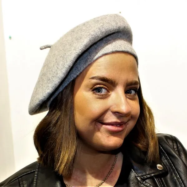 Beret - Pale Grey