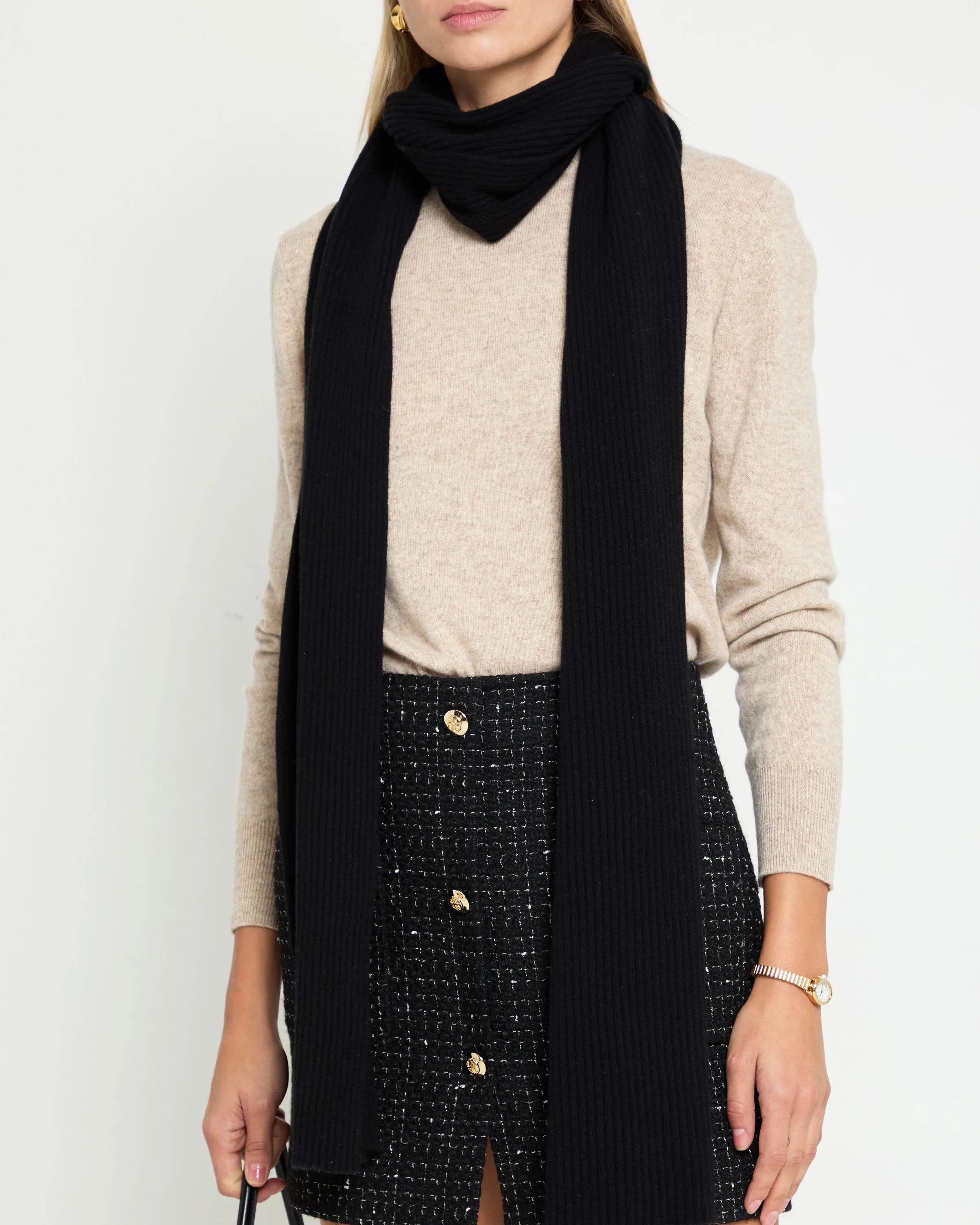 Cameron Wool-Cashmere Scarf