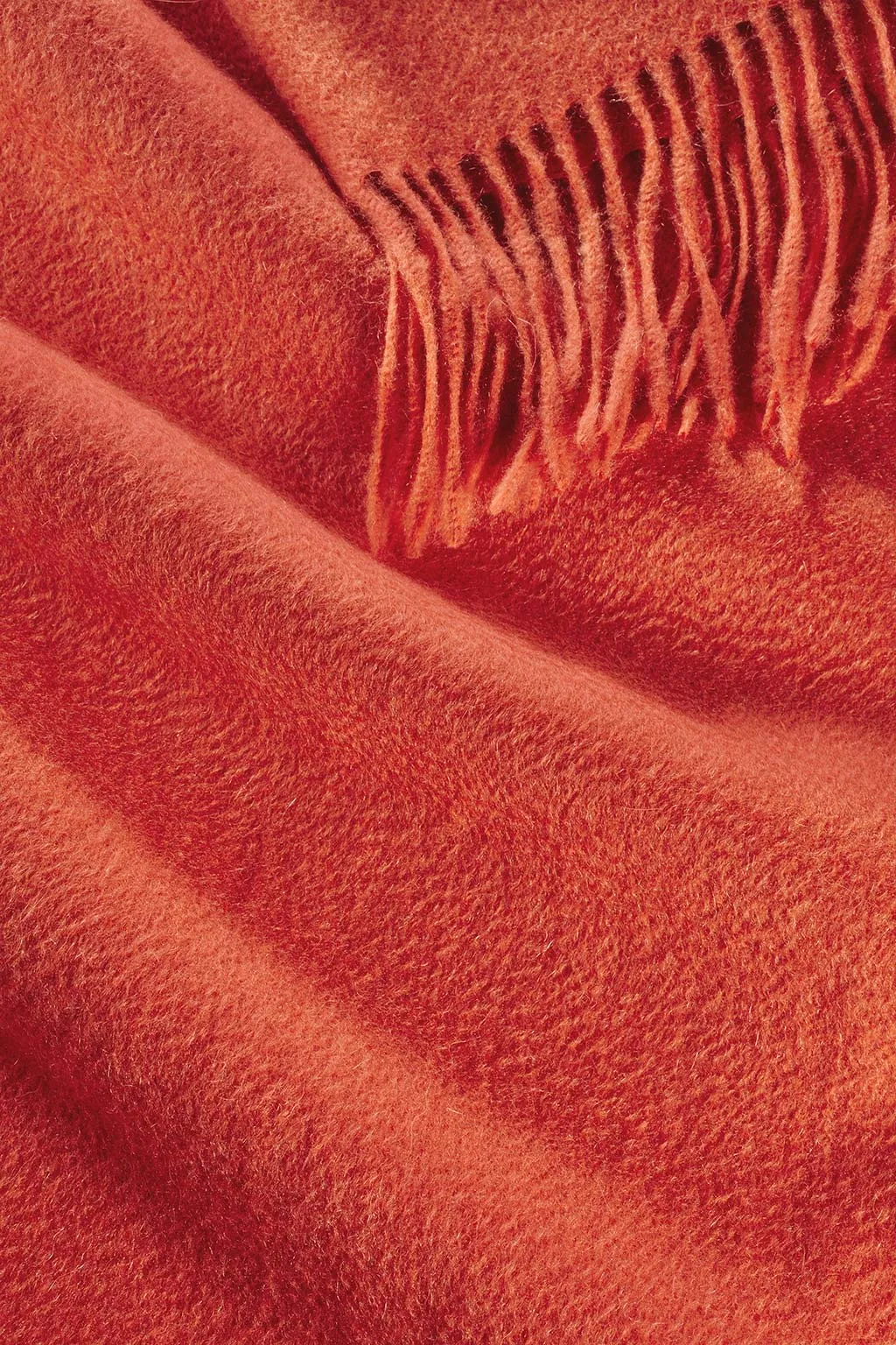 Cashmere Stole - Persimmon