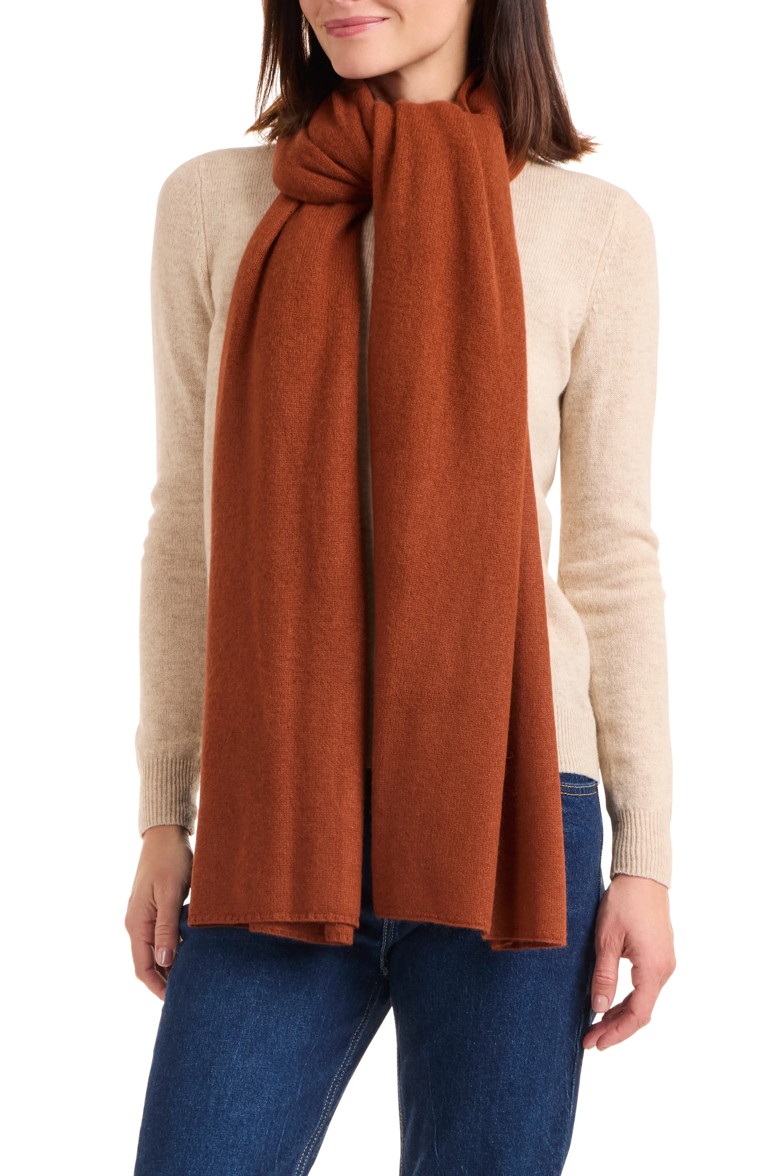 CASHMERE TRAVEL WRAP