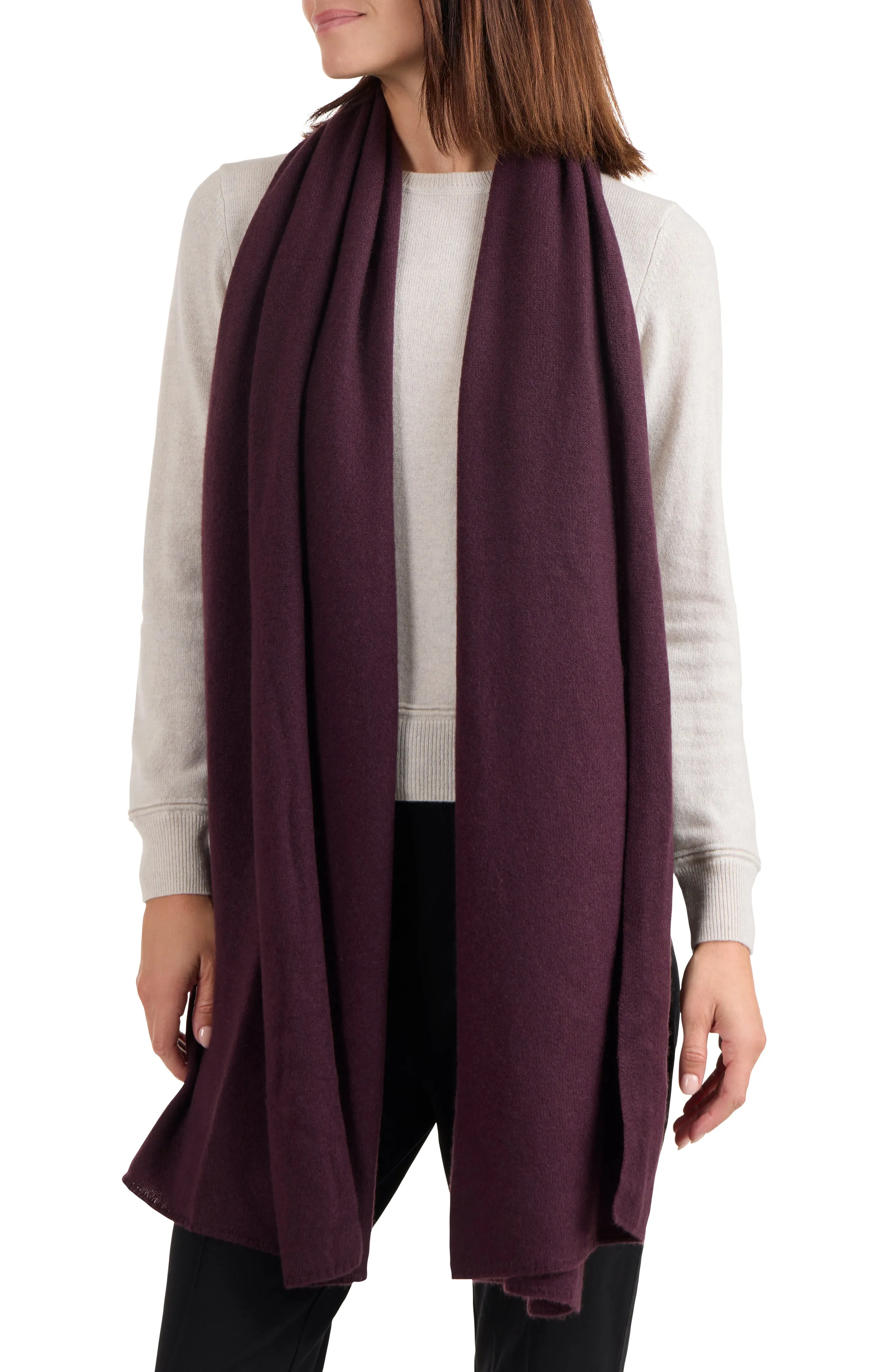 CASHMERE TRAVEL WRAP