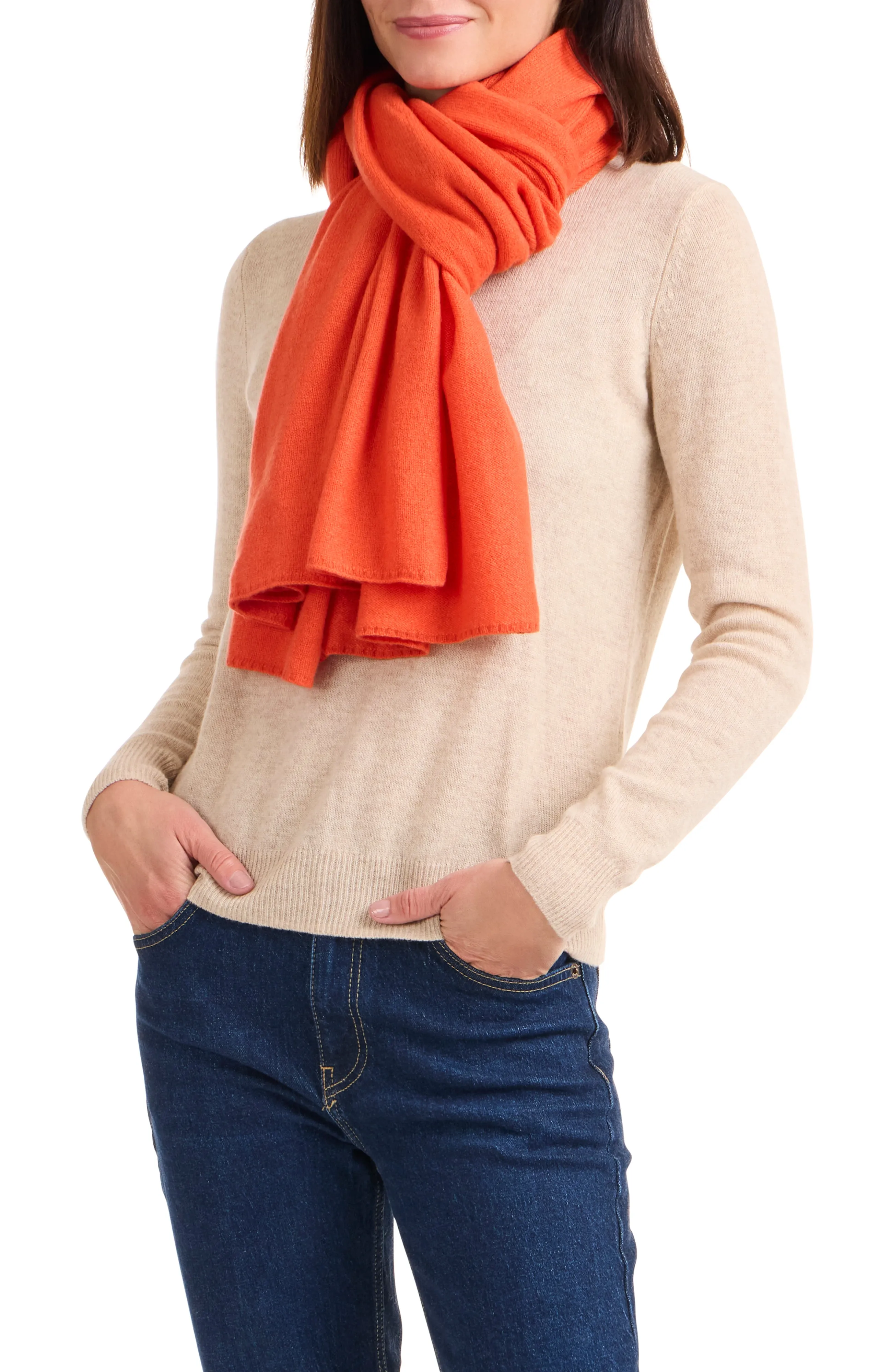 CASHMERE TRAVEL WRAP