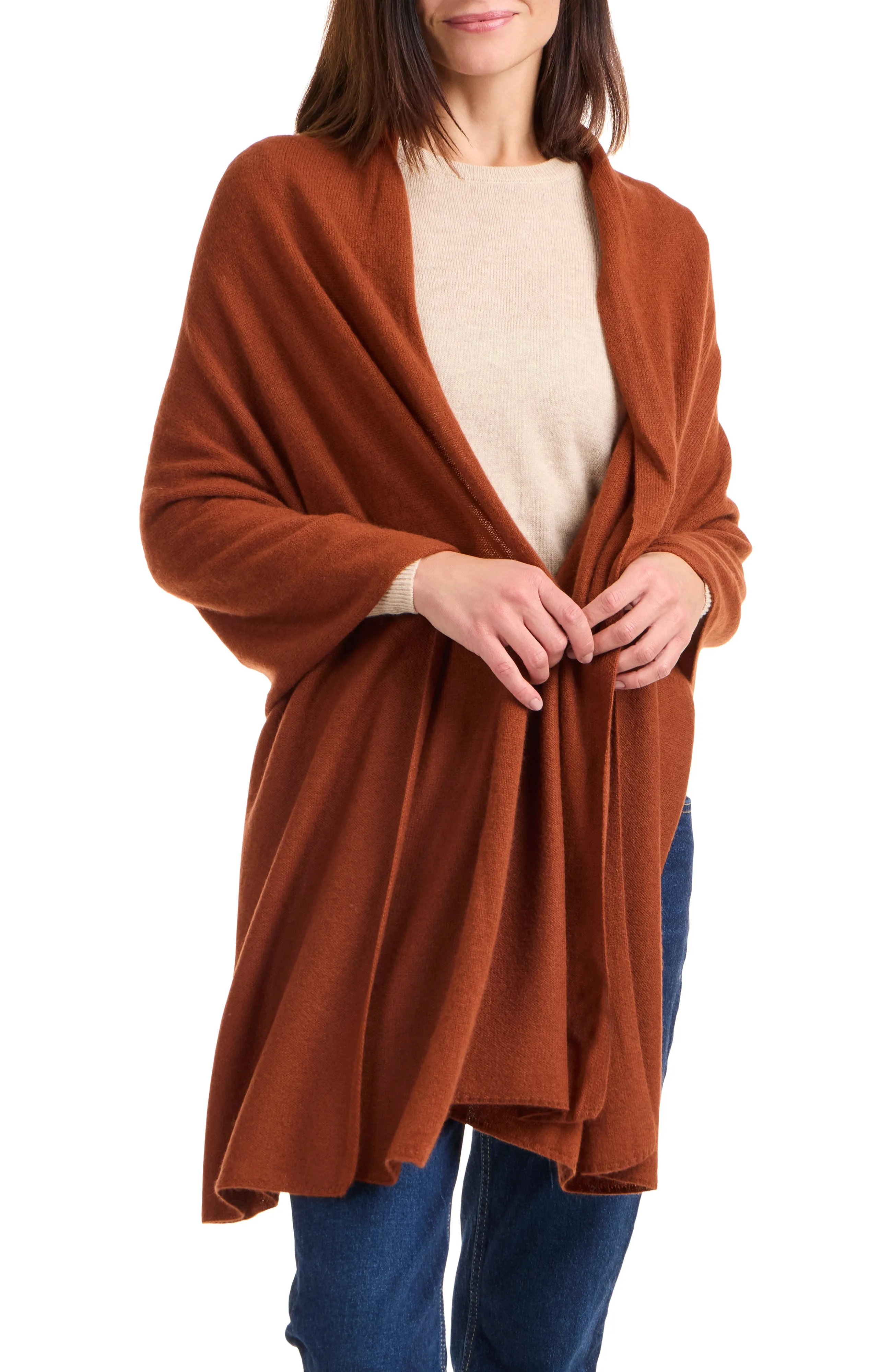 CASHMERE TRAVEL WRAP