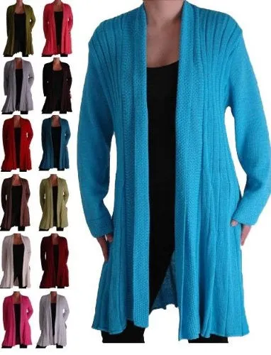 Colorado Knitted Draped Waterfall Cardigan