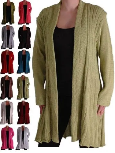 Colorado Knitted Draped Waterfall Cardigan