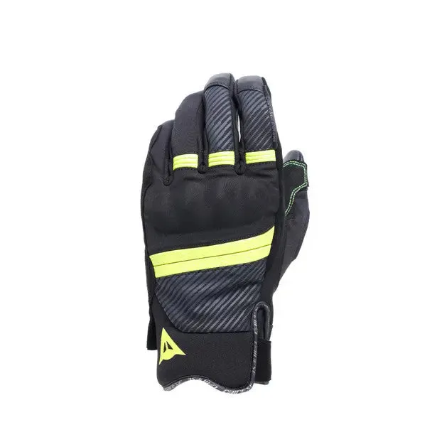 Dainese Fulmine D-Dry Gloves Black / Fluo Yellow / Dark Grey