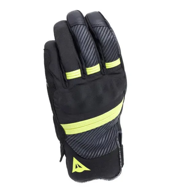 Dainese Fulmine D-Dry Gloves Black / Fluo Yellow / Dark Grey