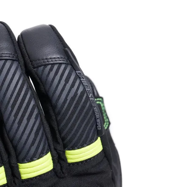 Dainese Fulmine D-Dry Gloves Black / Fluo Yellow / Dark Grey