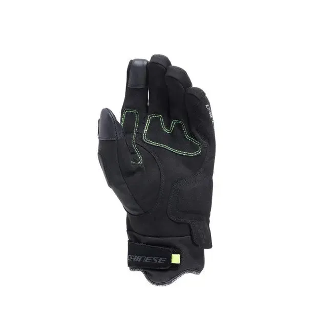 Dainese Fulmine D-Dry Gloves Black / Fluo Yellow / Dark Grey