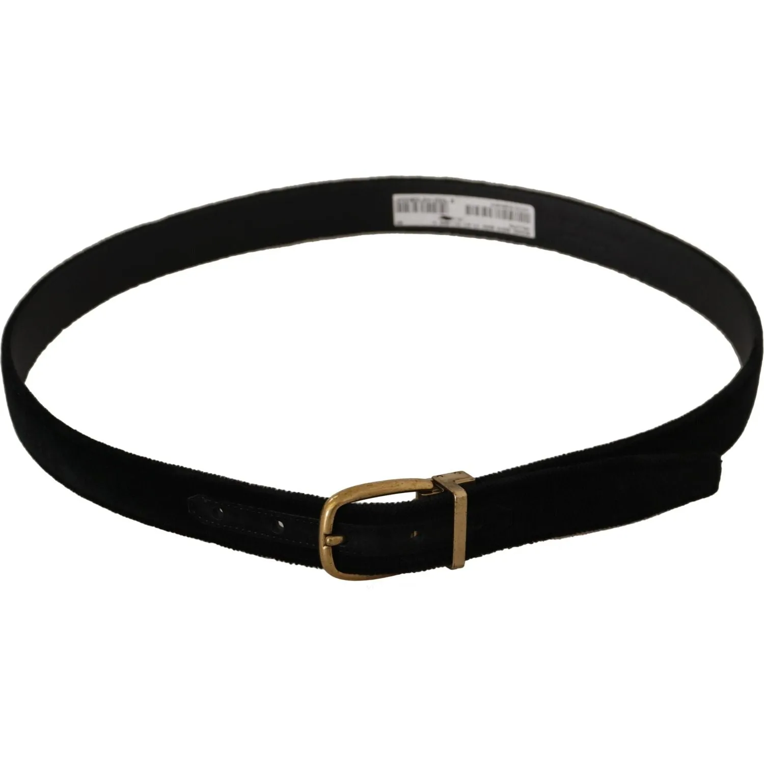 Dolce & Gabbana Chic Velvet Elegance Belt