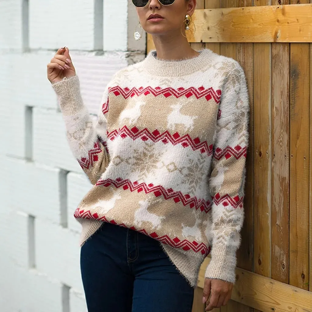 Frida - Ladies' retro-look Norwegian sweater