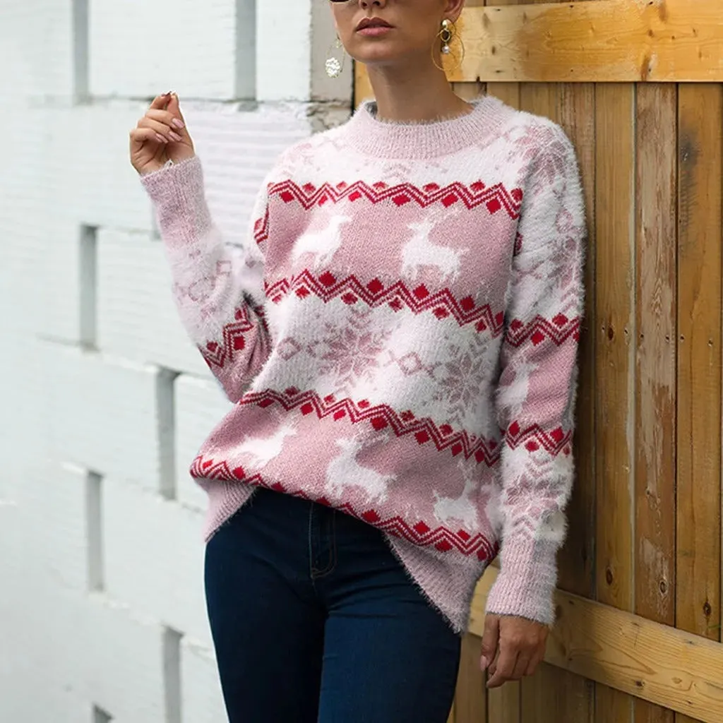 Frida - Ladies' retro-look Norwegian sweater