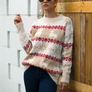 Frida - Ladies' retro-look Norwegian sweater