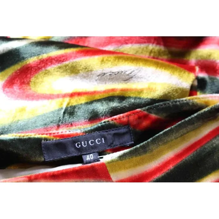 Gucci 1990s by Tom Ford Runway Silk Velvet Pants