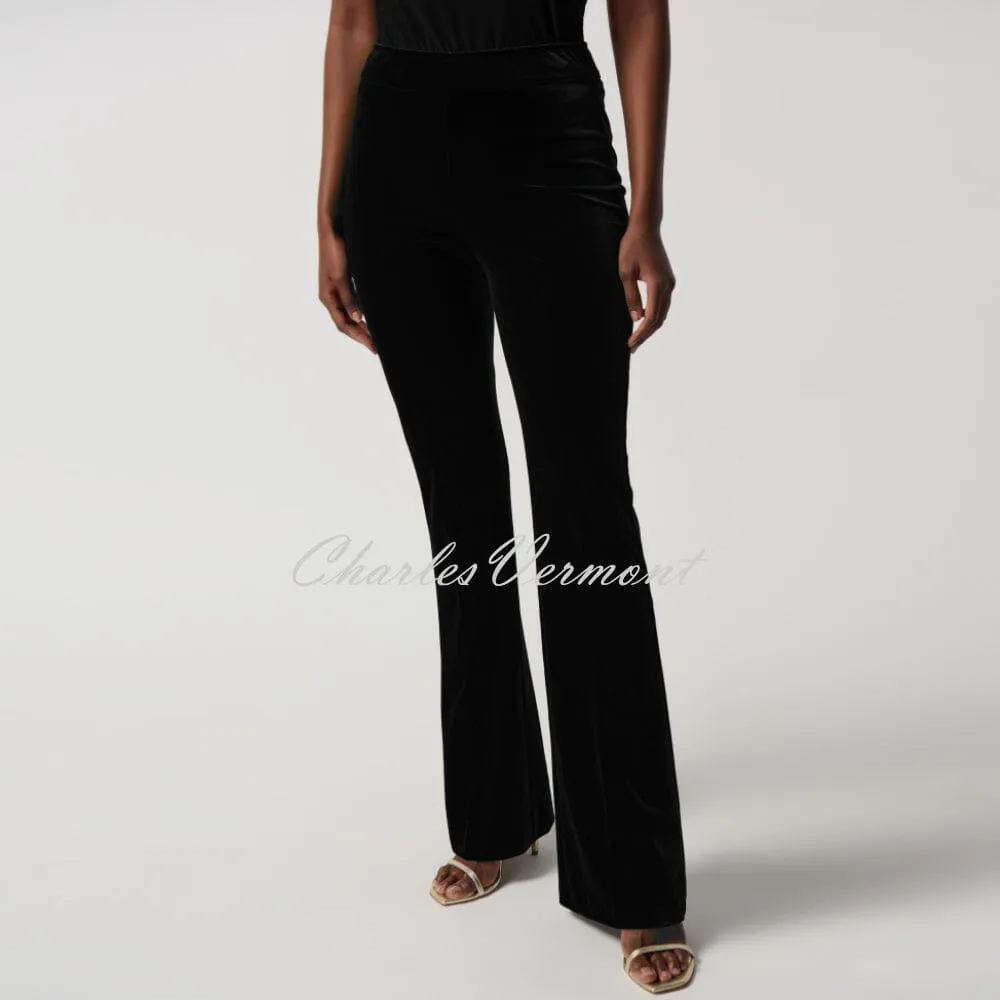 Joseph Ribkoff Velvet Flared Trouser - Style 234289