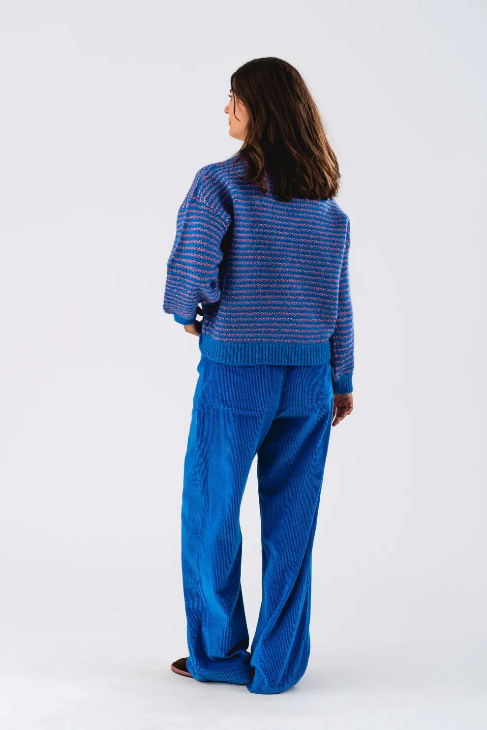 LOLLIES Blue Knit Jumper