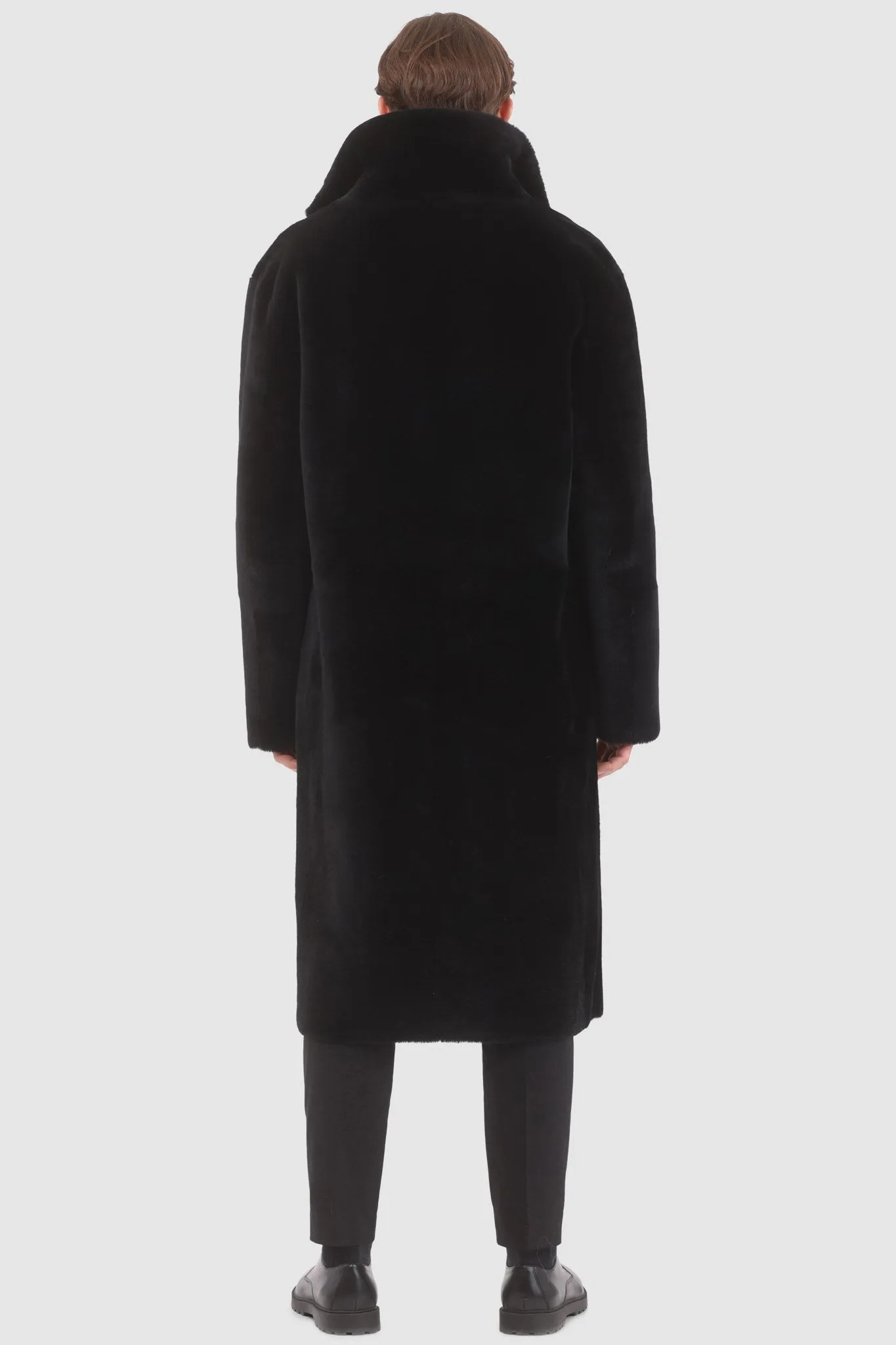 Men's Reversible Merino Shearling Lamb Coat