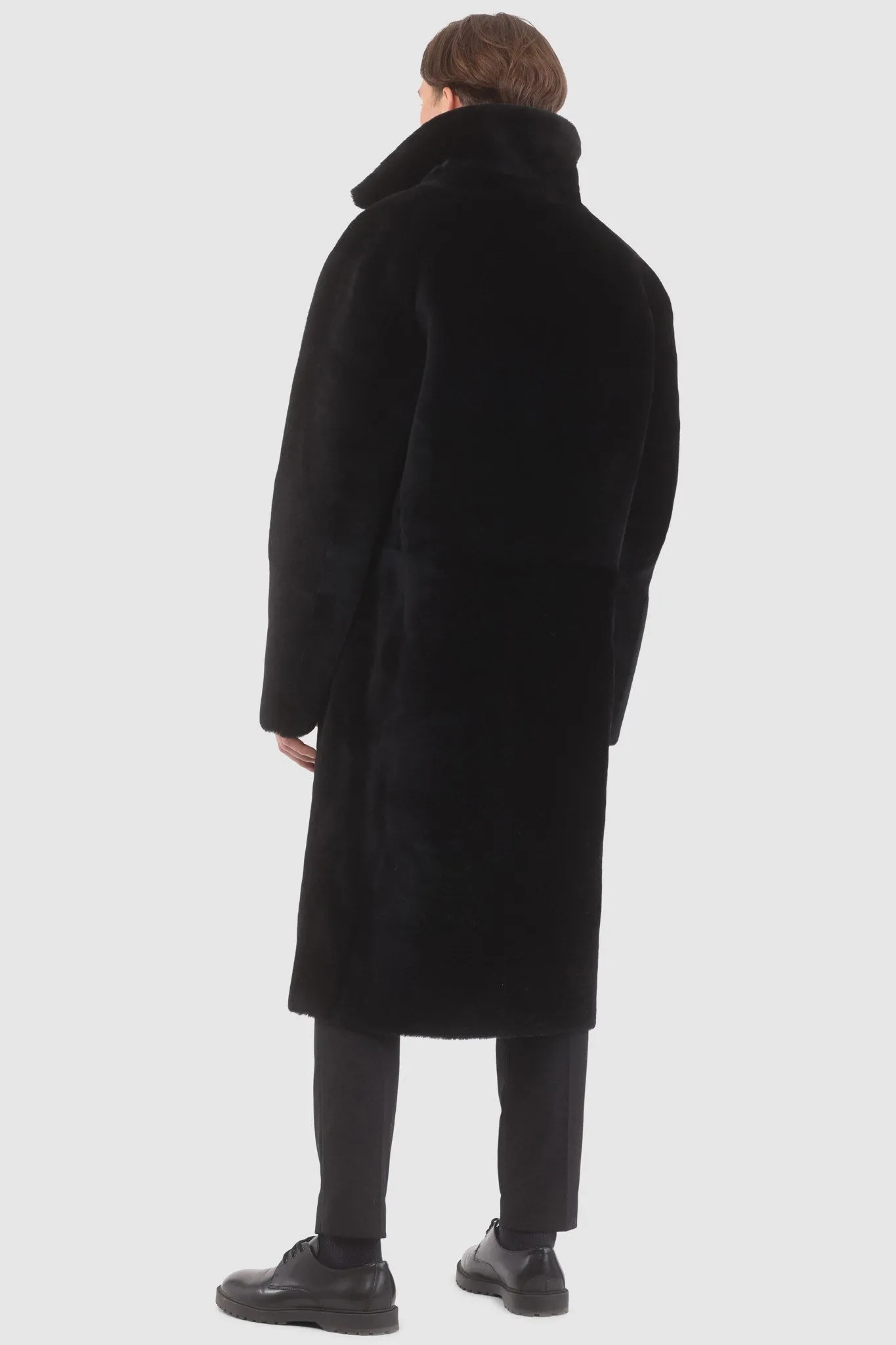 Men's Reversible Merino Shearling Lamb Coat