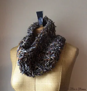 Neutral Tweed Cowl