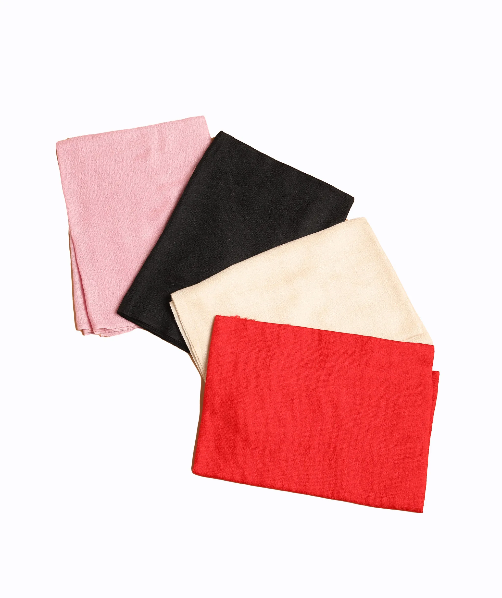 Plain Semi Pashmina Wraps