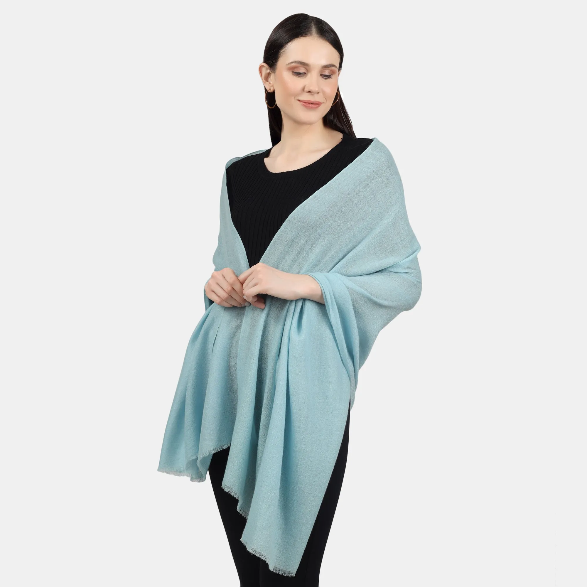 Turquoise Cashmere Scarf