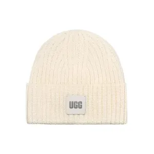 UGG Chunky Rib Beanie in Cream