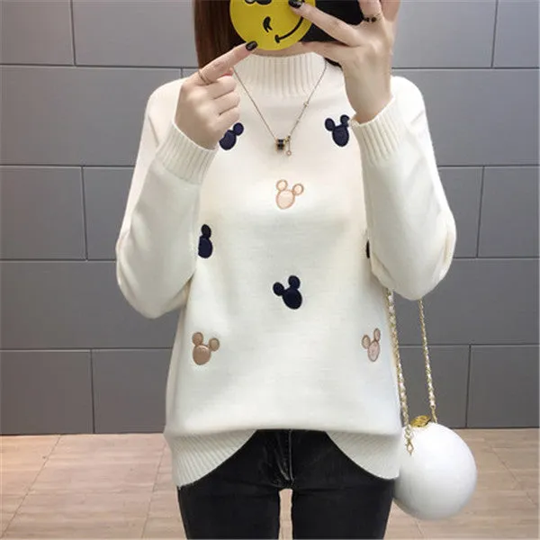 Women Knit Pullover Sweater New Autumn Winter Clothes