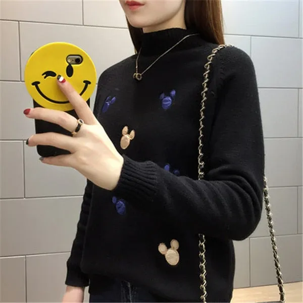 Women Knit Pullover Sweater New Autumn Winter Clothes